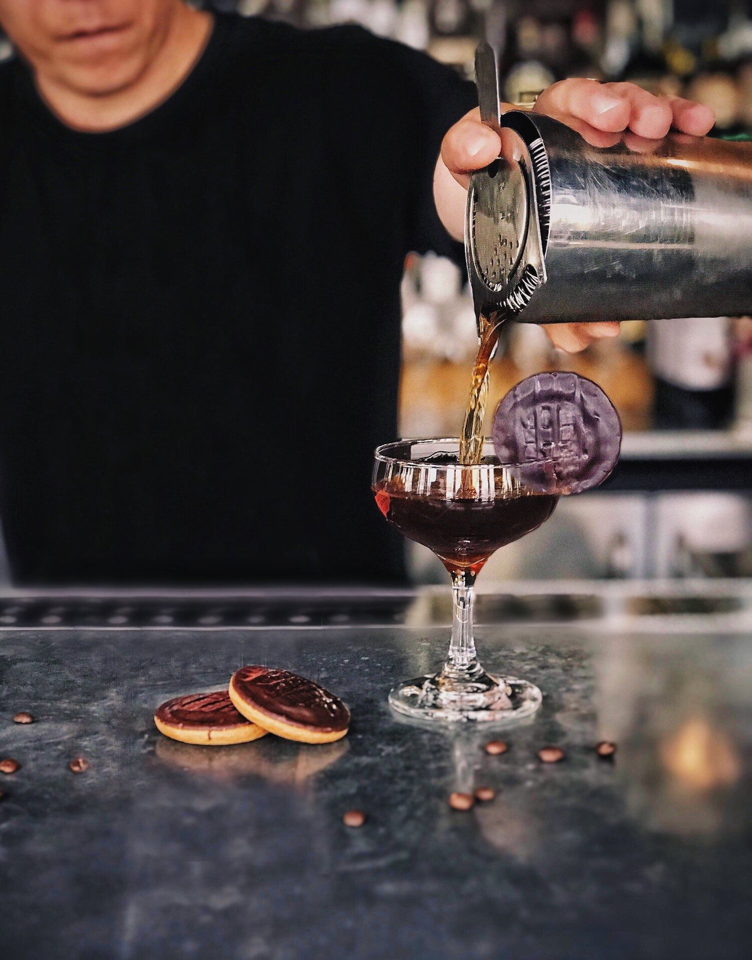 cocktail at the racketeer camden london cocktail bar