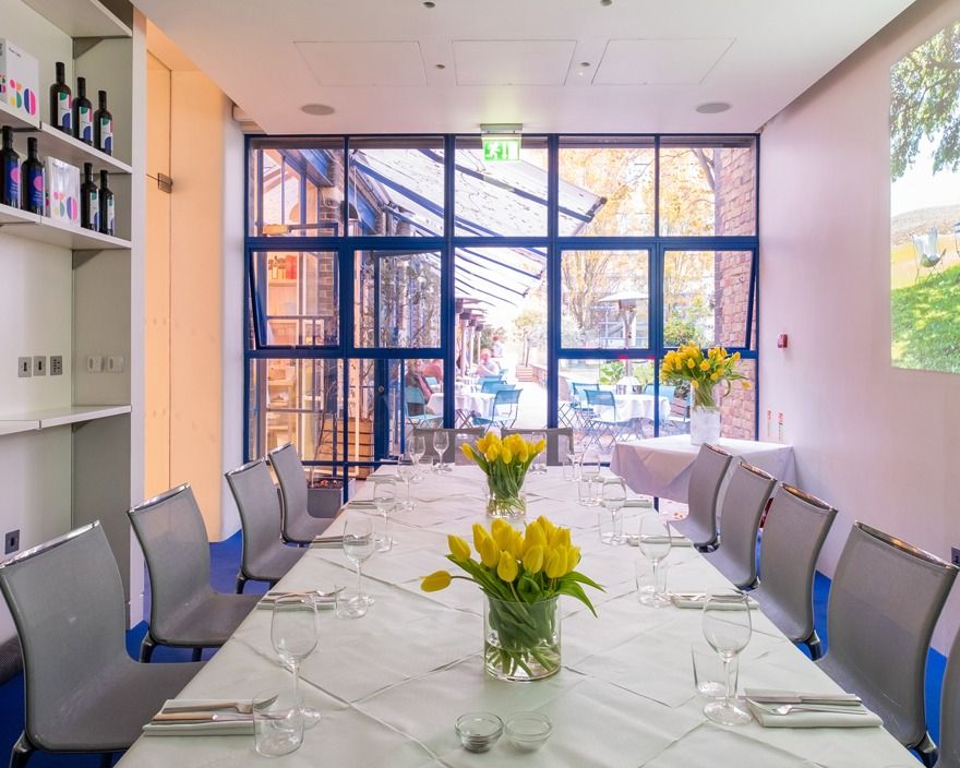 For a classic wine + food pairing: The River Café image 2