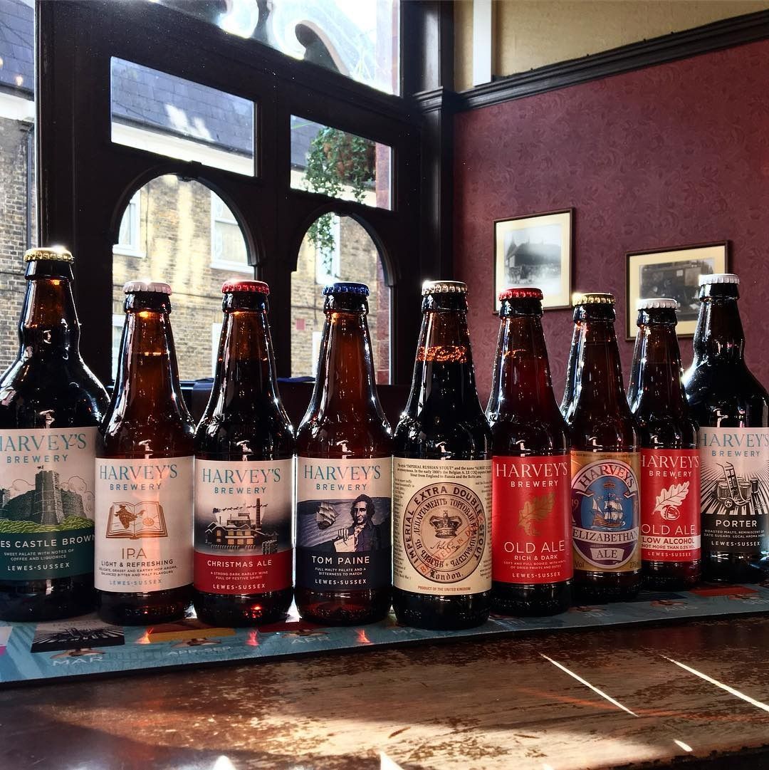 harveys beer and ale at the royal oak borough bar london