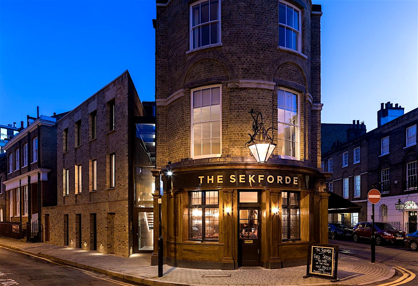 exterior of the sekforde clerkenwell bar london