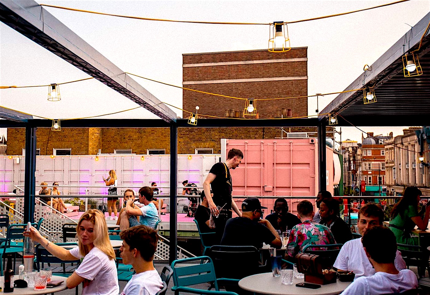 people at the spirited camden bar camden town london