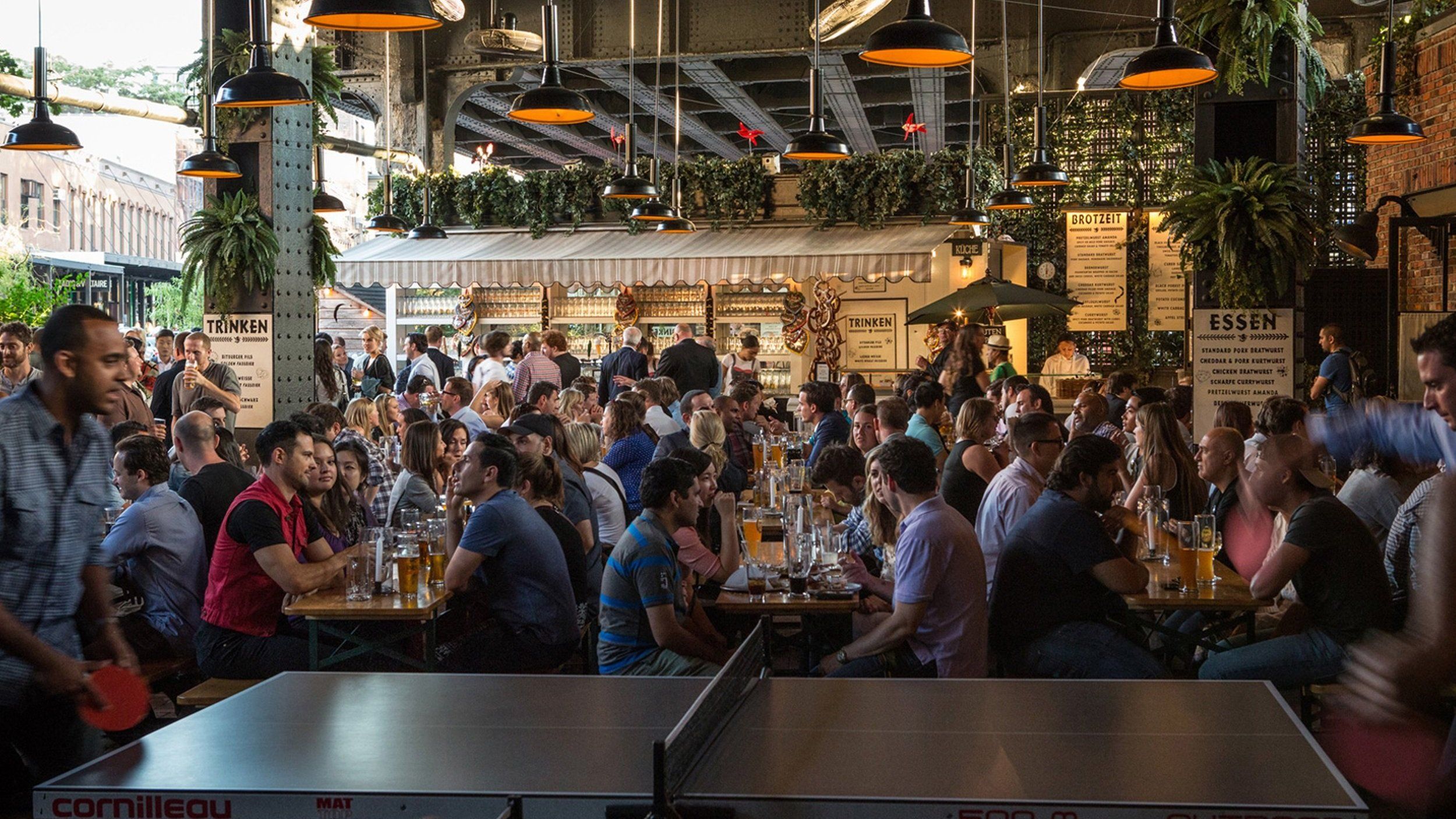 the standard biergarten beer garden lower manhattan nyc