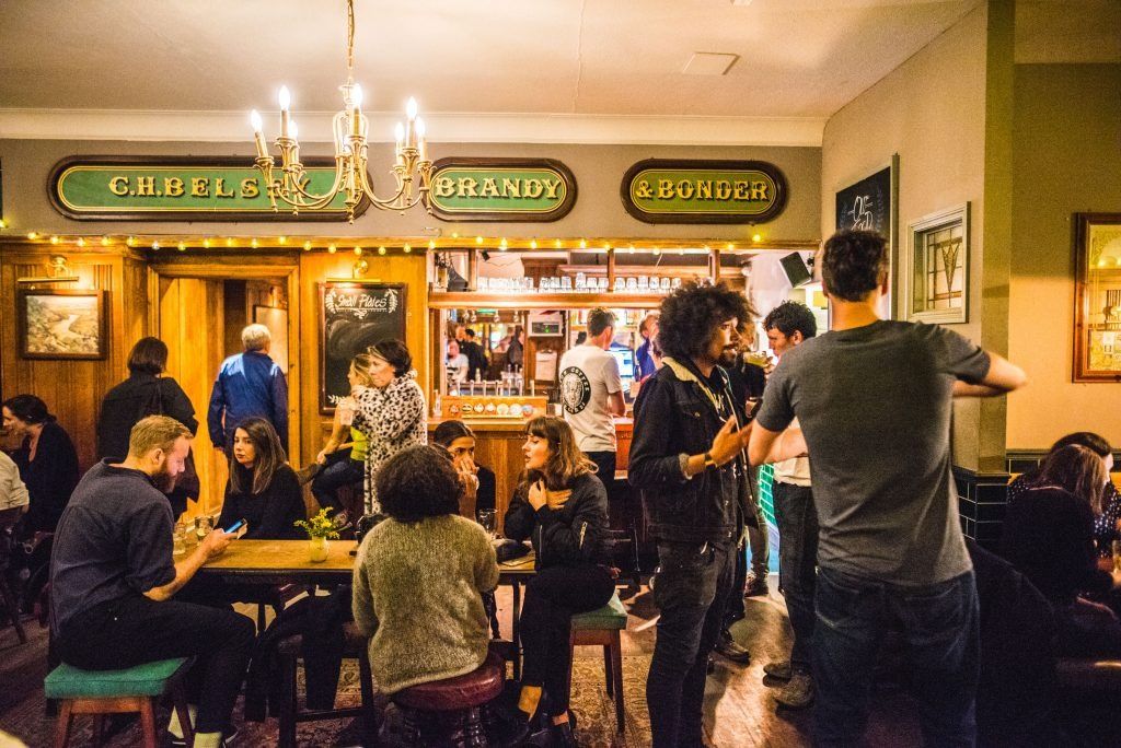 people at the white horse peckham bar london