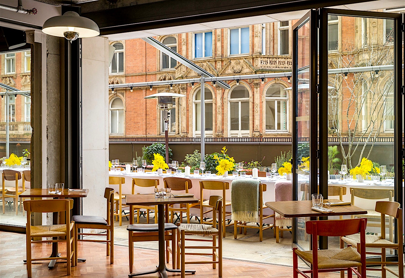 toklas terrace private dining in london with a view