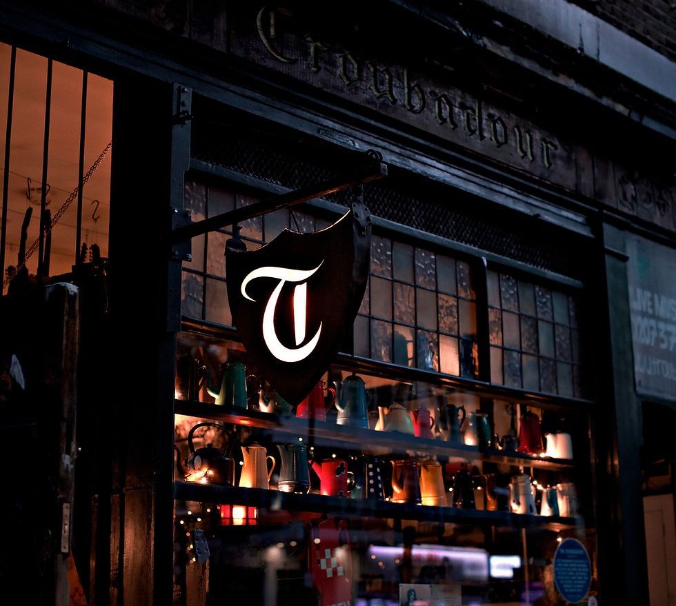 exterior of the troubadour earls court london bar