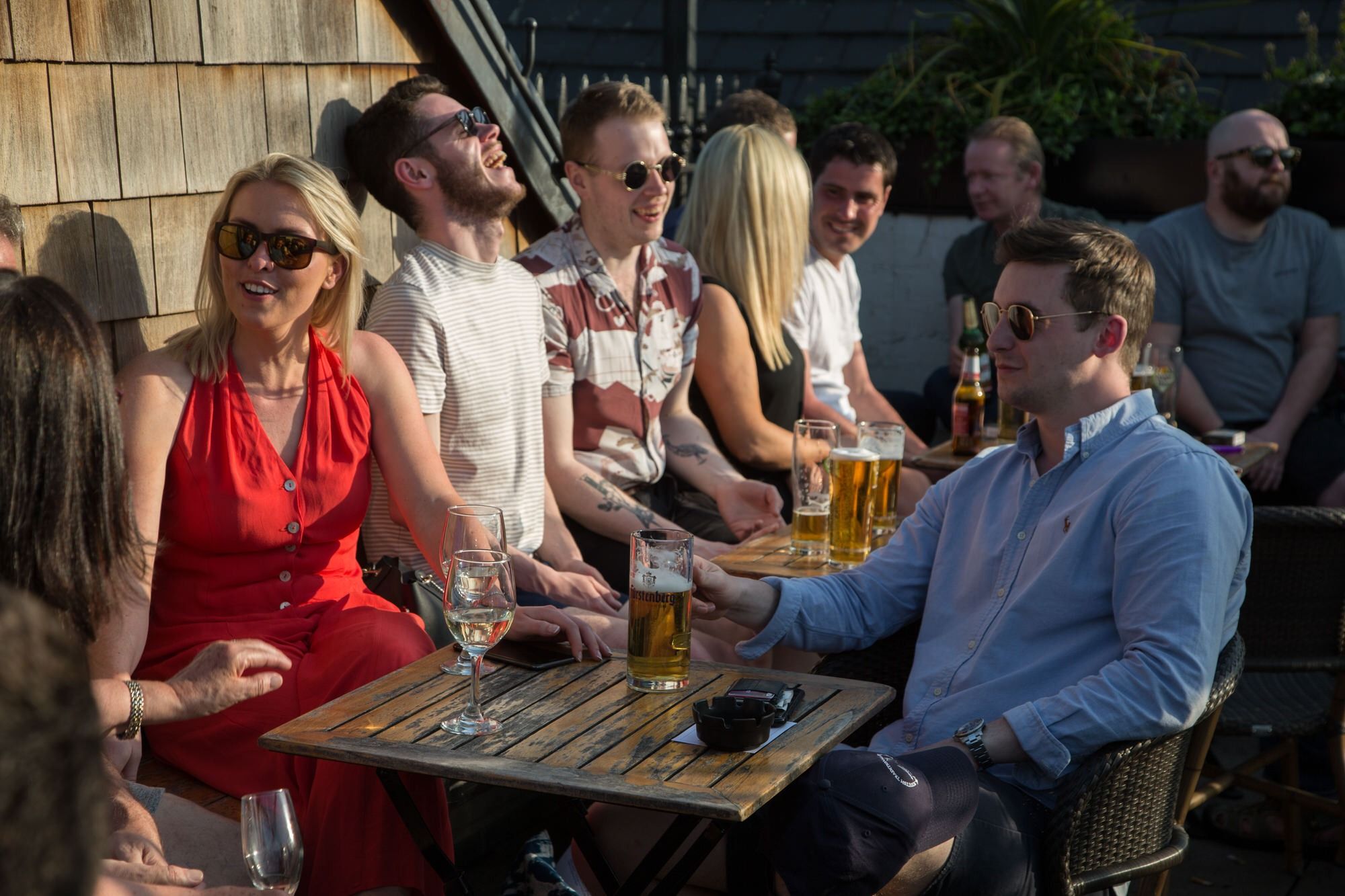 ubiquitous chip roof terrace glasgow summer party venue